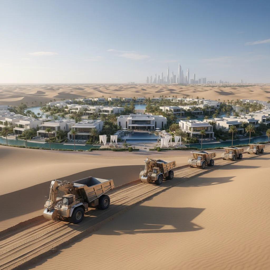 Al Khtam – Transport Services in the UAE Desert