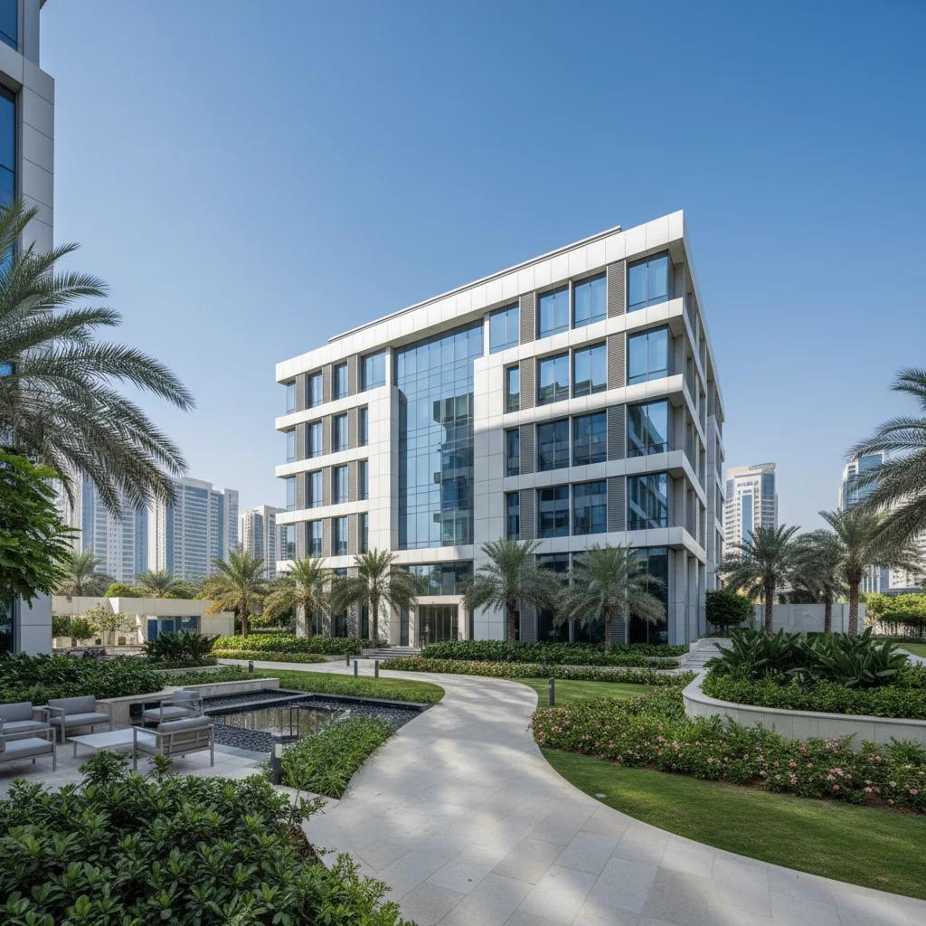 Garhoud Atrium Dubai – Office Spaces & Location Overview