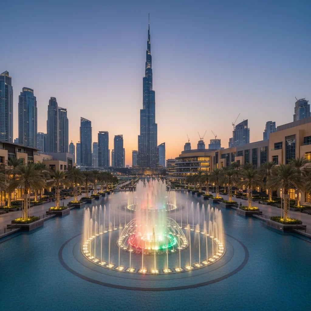 Dubai Mall Fountain – Show Schedule, Viewpoints & Tips