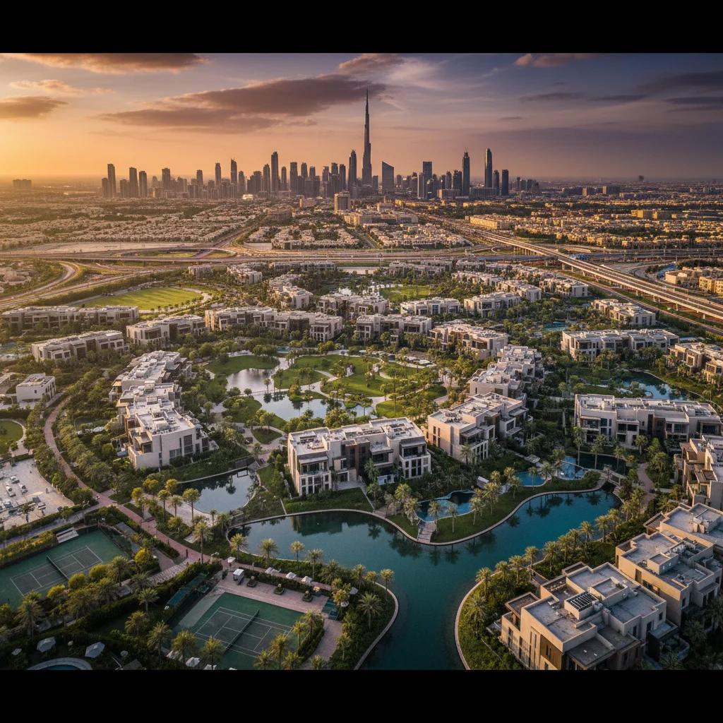 The Oasis By Emaar Location: Address, Nearby Landmarks, and Map