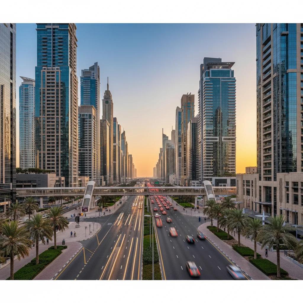 Sheikh Zayed Road Dubai: Major Attractions and Access Routes