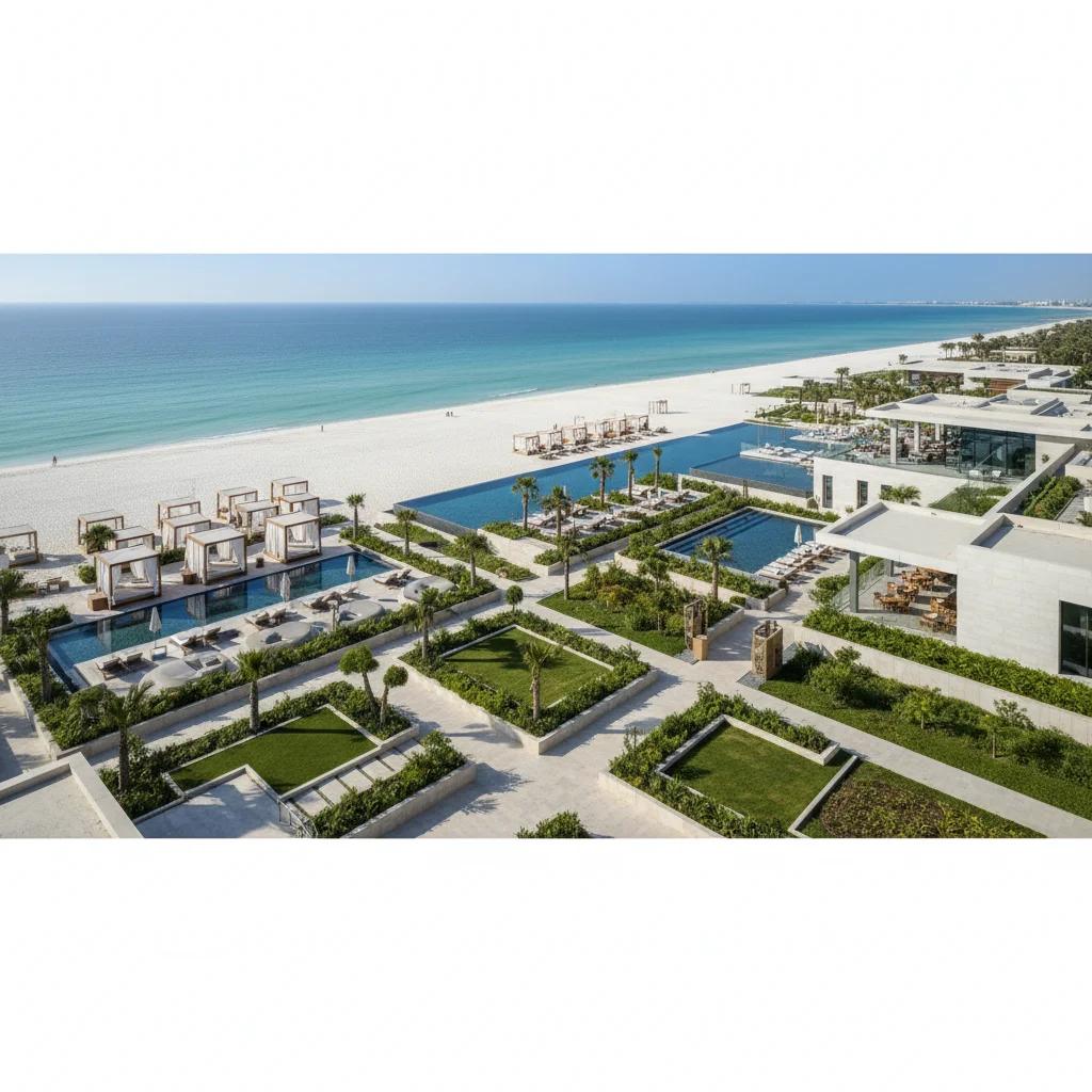 SAL Saadiyat Island: Beach Club Experience and Facilities