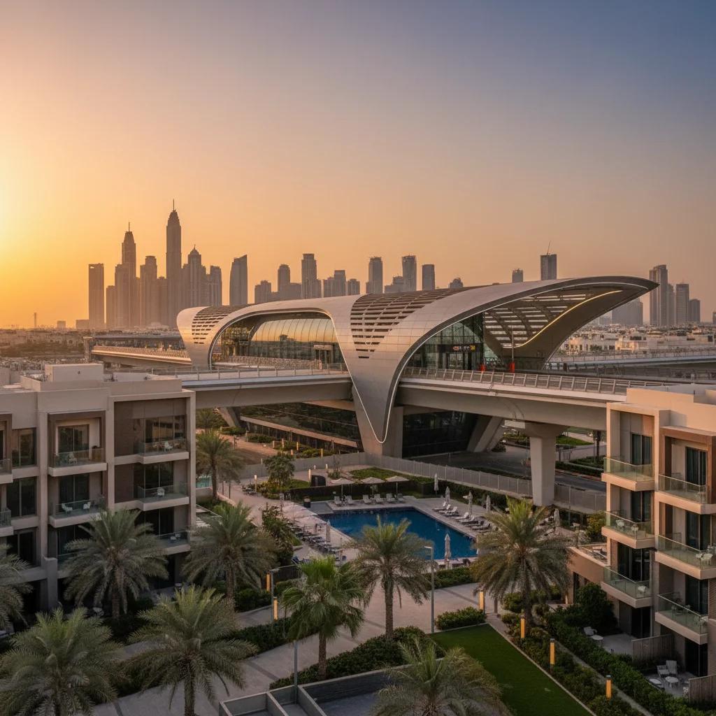 Al Furjan Metro Station 2: Location and Key Information