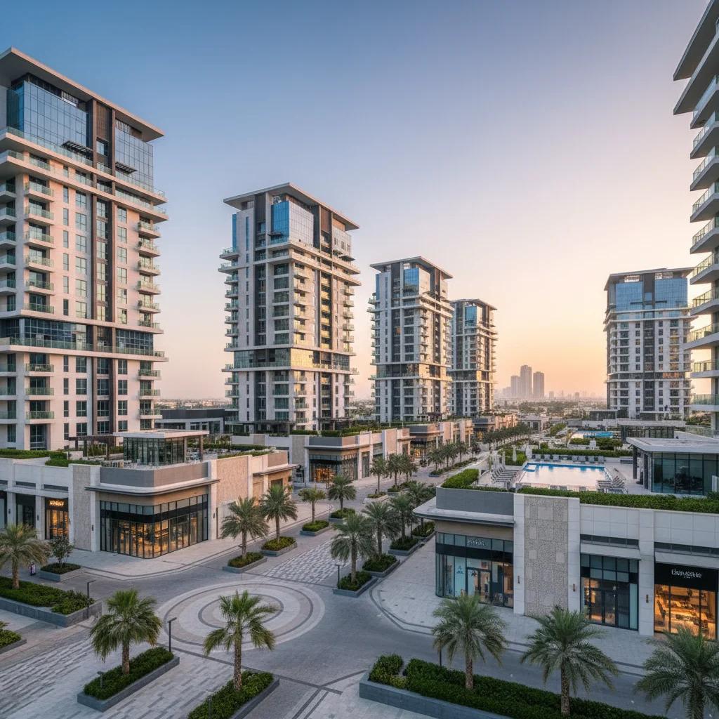 Al Reef Downtown: Residential Options, Retail, and Urban Living