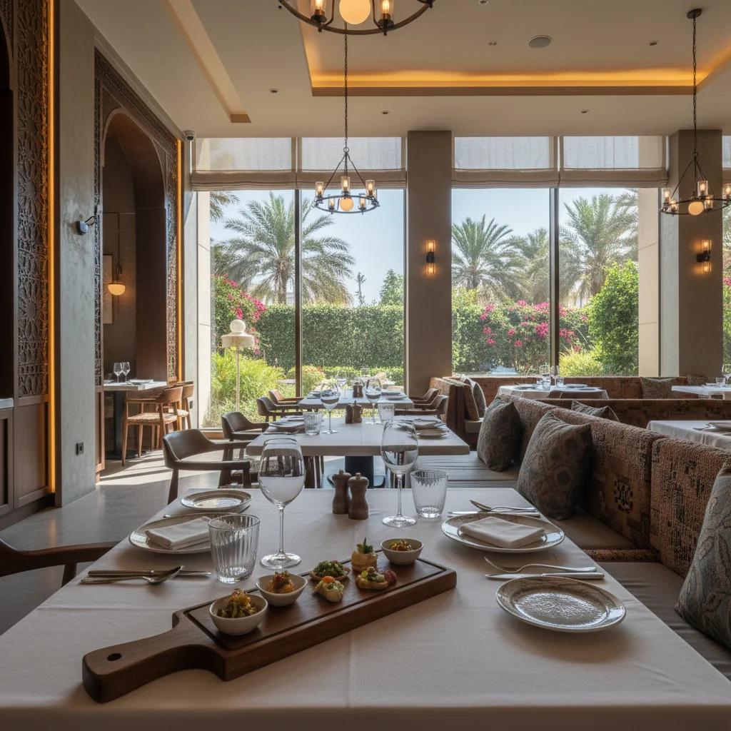 Dining Experience at Al Yahar Modern Restaurant: Menu and Ambience