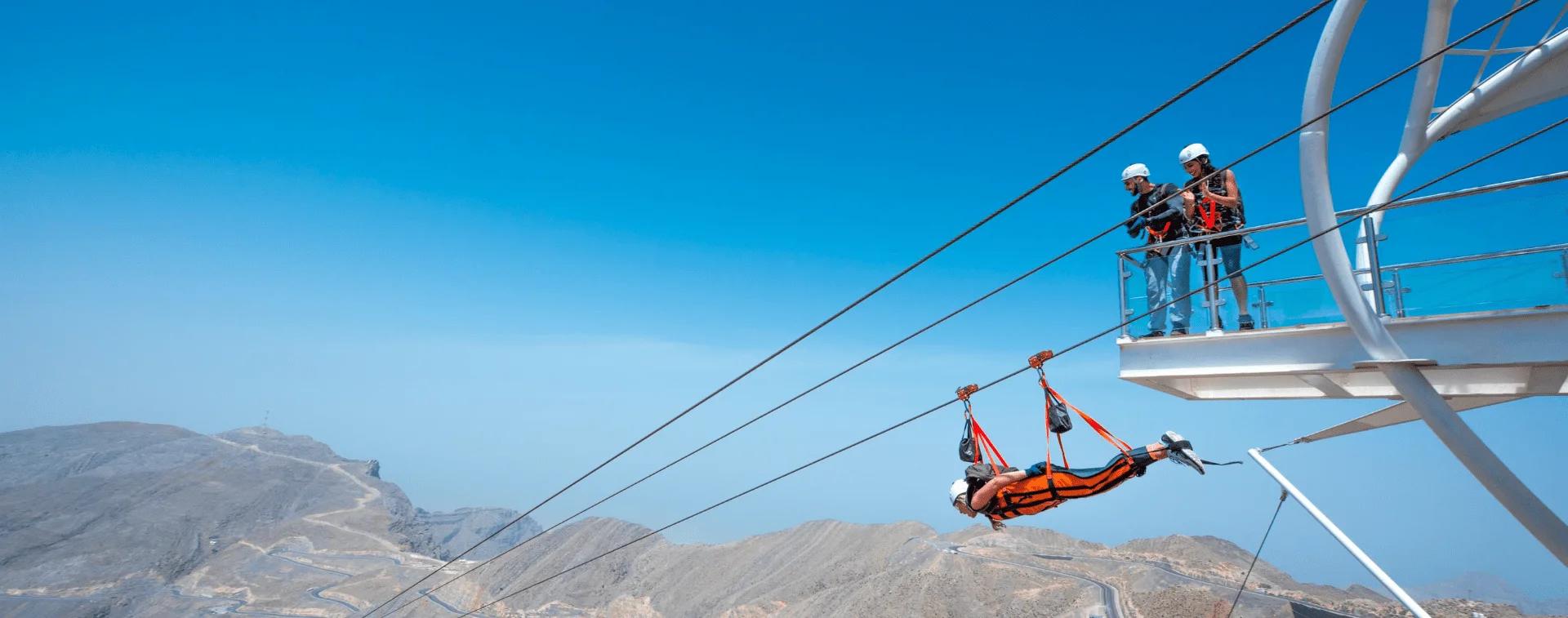 Jebel Jais Zipline - The World's Longest Zipline
