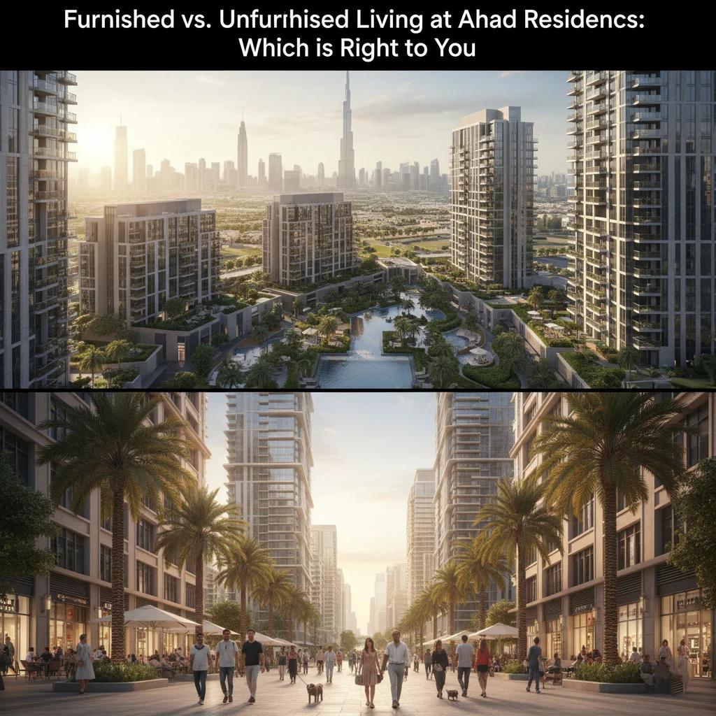 Furnished vs. Unfurnished Living at Ahad Residences: Which is Right for You?