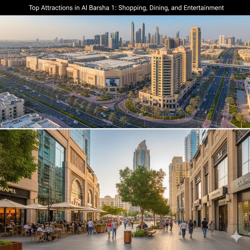 Top Attractions in Al Barsha 1: Shopping, Dining, and Entertainment
