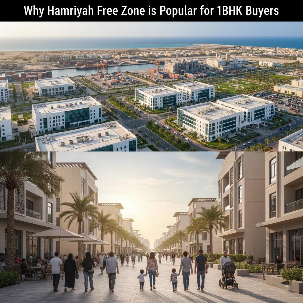 Why Hamriyah Free Zone is Popular for 1BHK Buyers