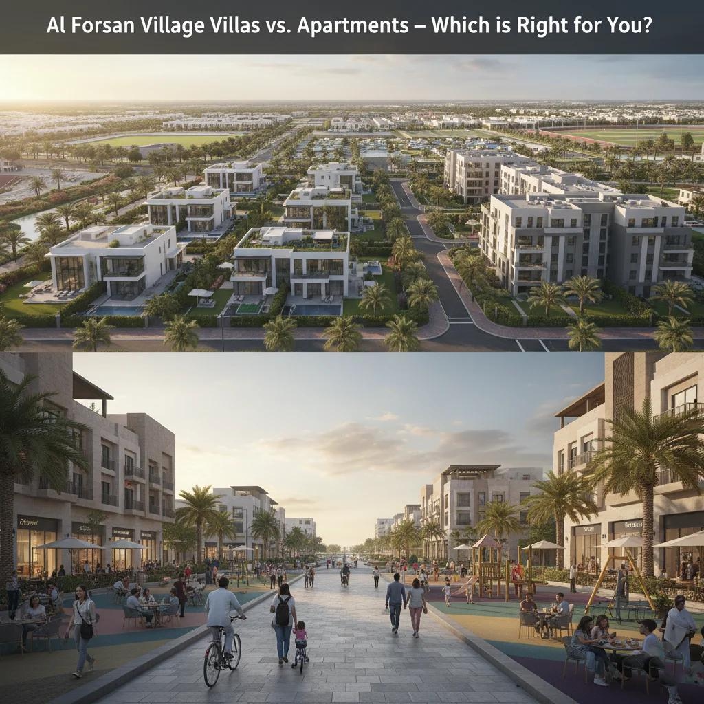 Al Forsan Village Villas vs. Apartments – Which is Right for You?