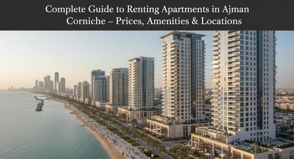 Complete Guide to Renting Apartments in Ajman Corniche – Prices, Amenities & Locations