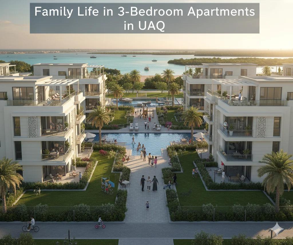 Family Life in 3-Bedroom Apartments in UAQ