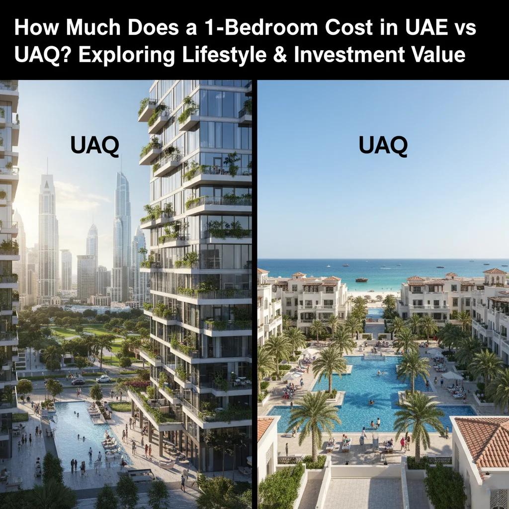How Much Does a 1-Bedroom Cost in UAE vs UAQ? Exploring Lifestyle & Investment Value