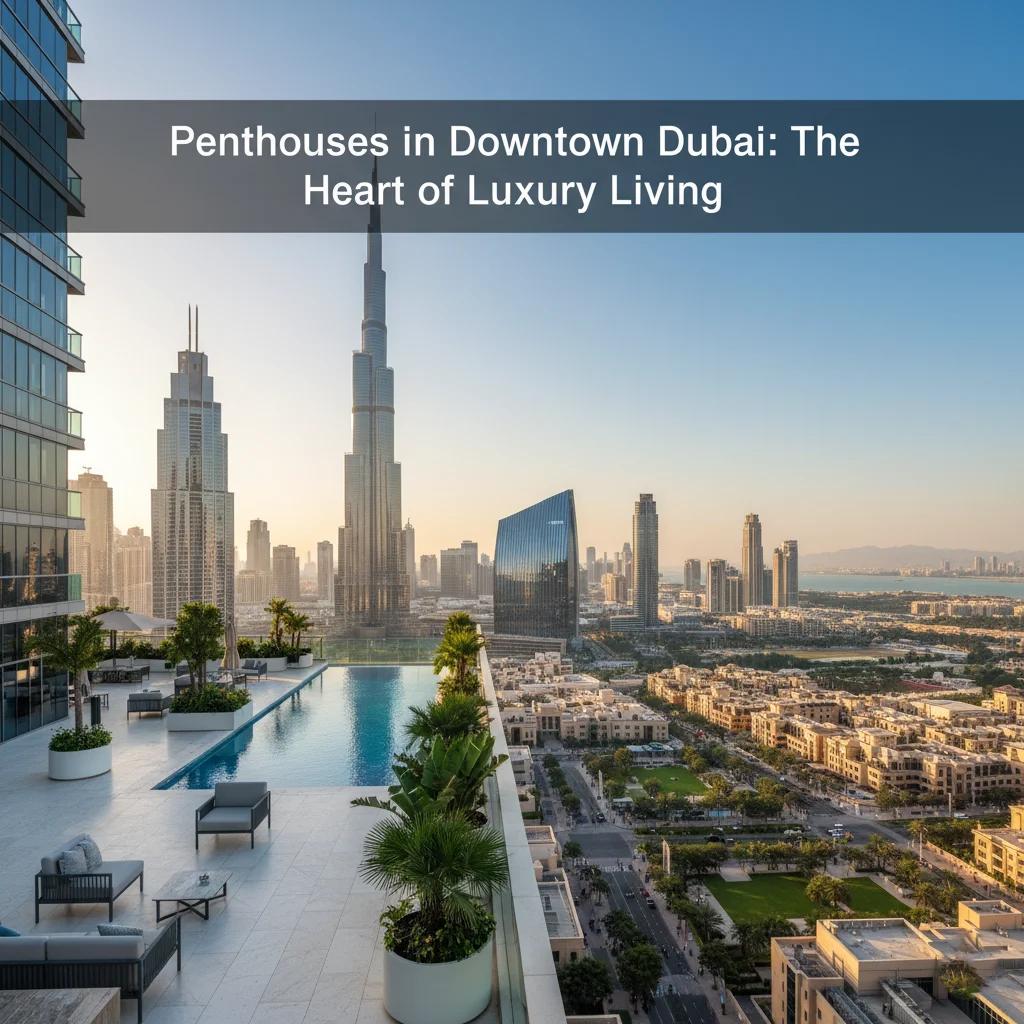 Penthouses in Downtown Dubai: The Heart of Luxury Living