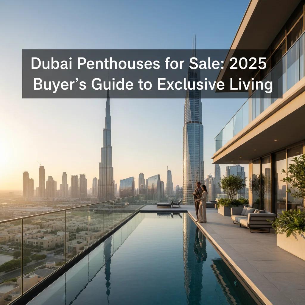 Dubai Penthouses for Sale: 2025 Buyer’s Guide to Exclusive Living