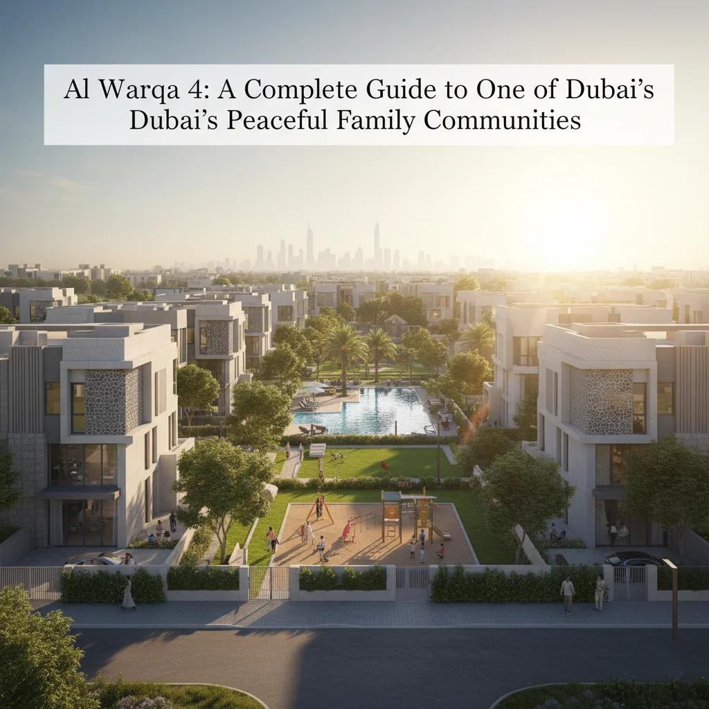 Al Warqa 4: A Complete Guide to One of Dubai’s Peaceful Family Communities