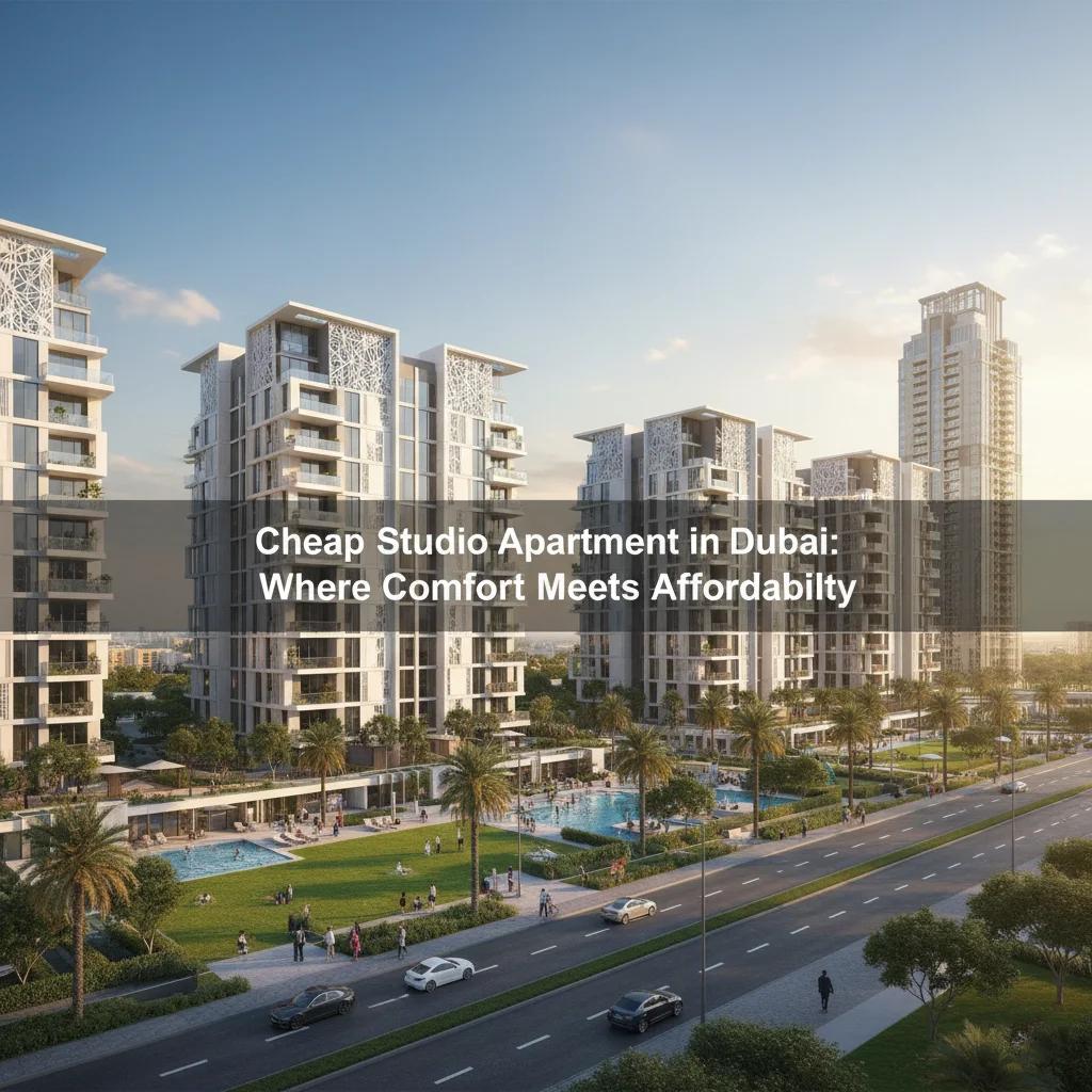 Cheap Studio Apartment in Dubai: Where Comfort Meets Affordability