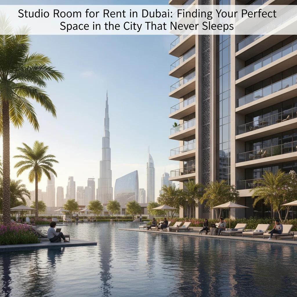 Studio Room for Rent in Dubai: Finding Your Perfect Space in the City That Never Sleeps