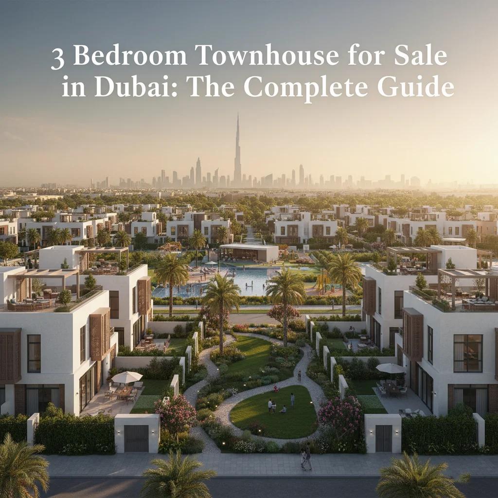 3 Bedroom Townhouse for Sale in Dubai: The Complete Guide