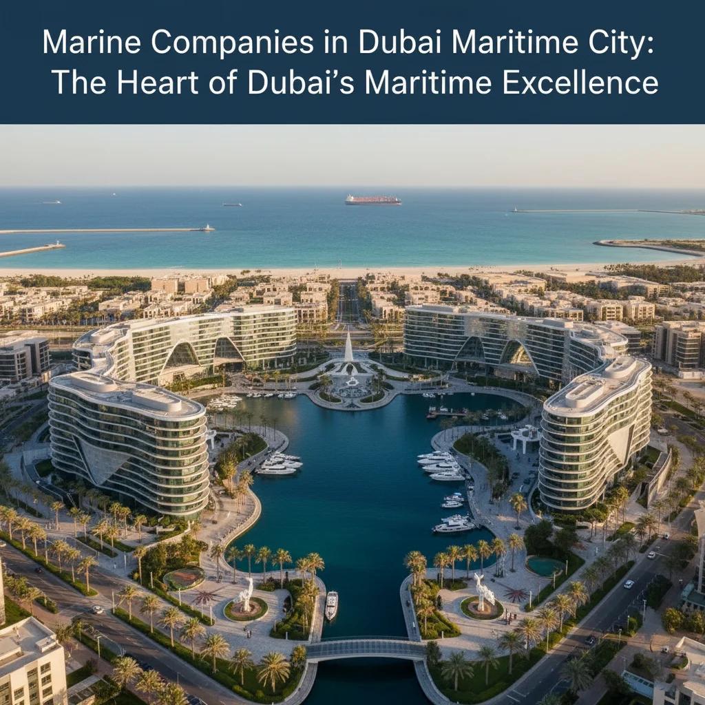 Marine Companies in Dubai Maritime City: The Heart of Dubai’s Maritime Excellence