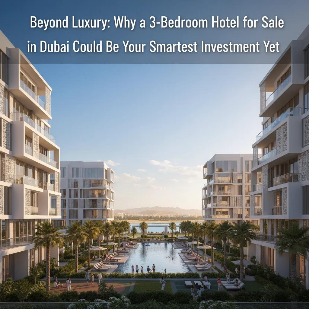 Beyond Luxury: Why a 3-Bedroom Hotel for Sale in Dubai Could Be Your Smartest Investment Yet