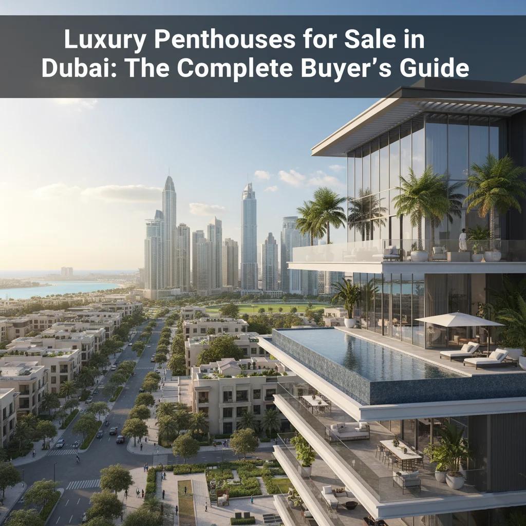 Luxury Penthouses for Sale in Dubai: The Complete Buyer’s Guide