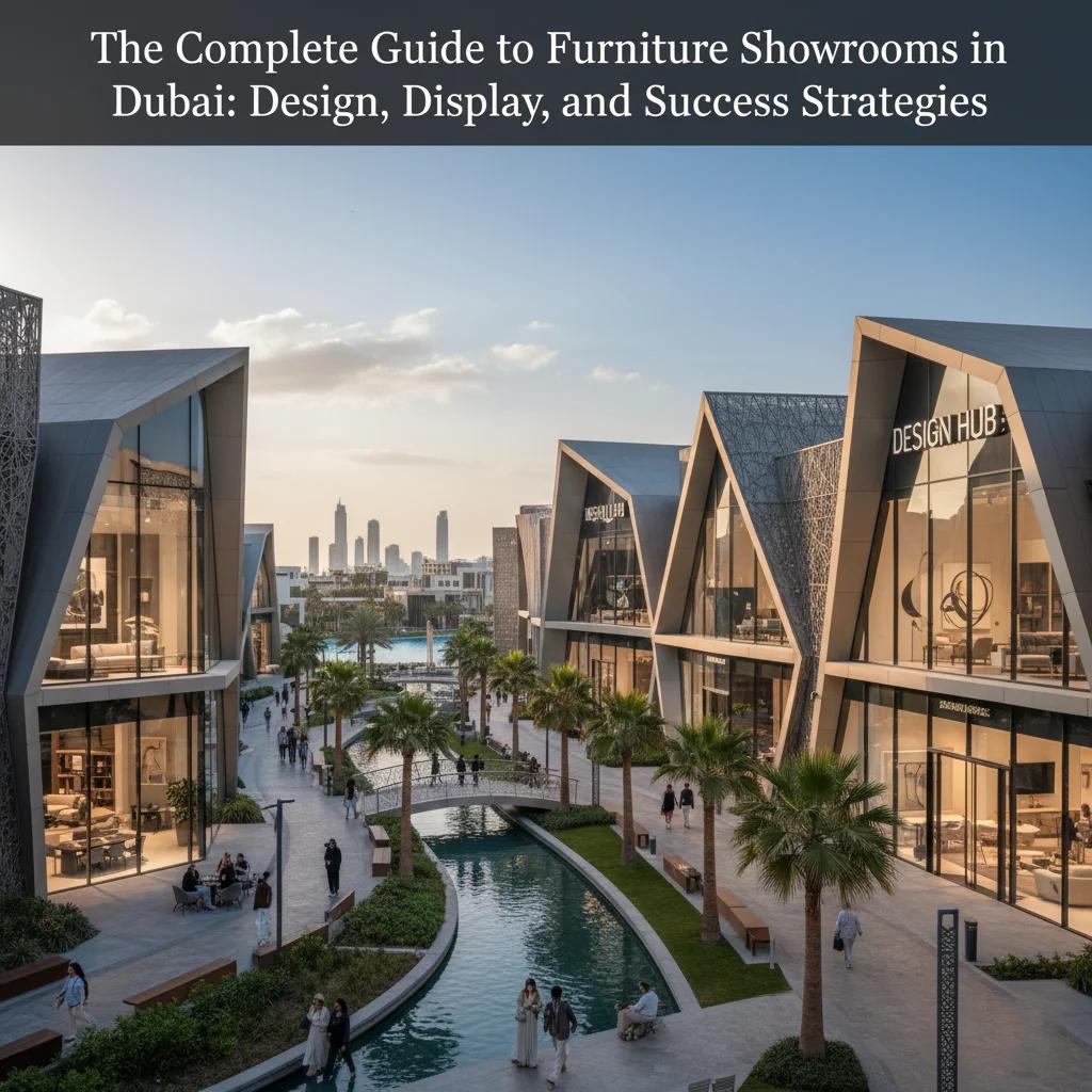 The Complete Guide to Furniture Showrooms in Dubai: Design, Display, and Success Strategies
