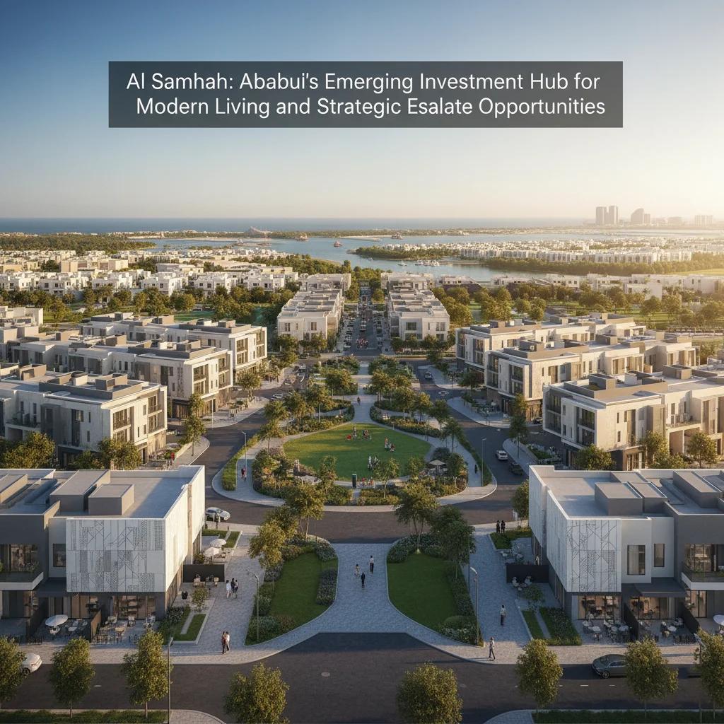 Al Samhah: Abu Dhabi’s Emerging Investment Hub for Modern Living and Strategic Real Estate Opportunities