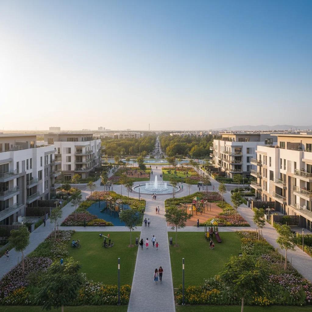 Town Square Park Dubai — The Heart of Affordable Living and Smart Investment