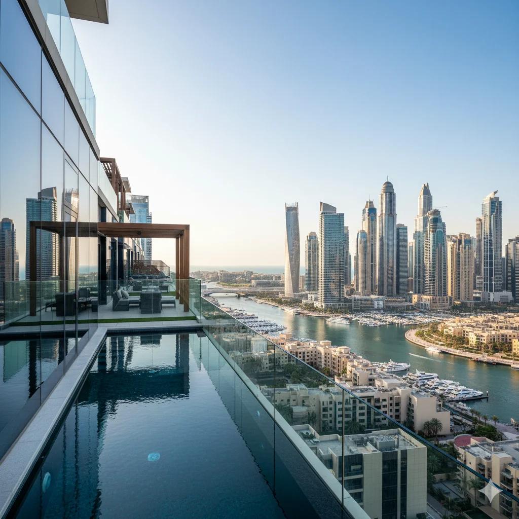 Luxury duplex for rent in Dubai Marina
