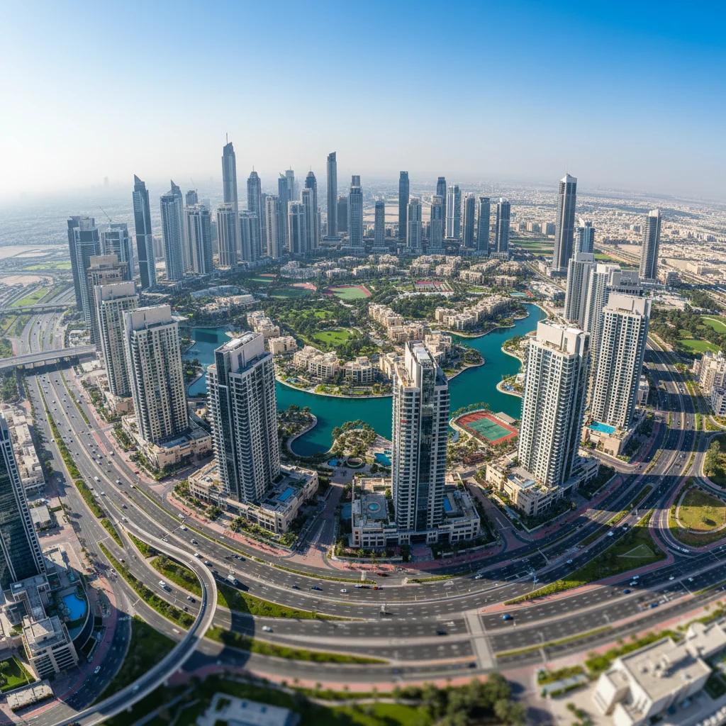 Jumeirah Lake Towers Map: Cluster Layout and Transport Links