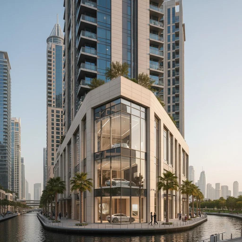 Luxury Showroom for Rent in Dubai Marina | Premium Spaces for Elite Brands