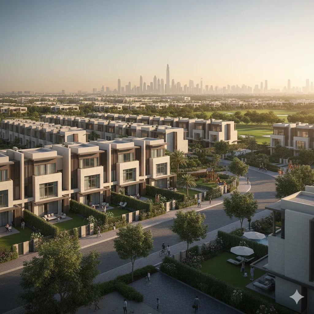 Explore the Most Desirable Townhouses for Rent in Dubai Hills