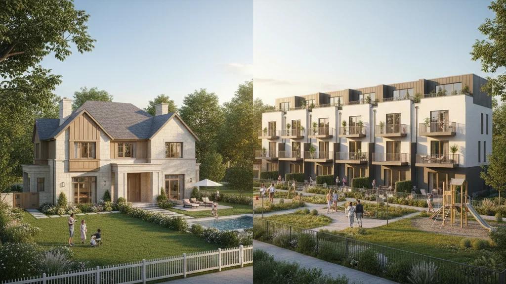 What Is the Difference Between a House and a Townhouse? A Lifestyle & Investment Guide