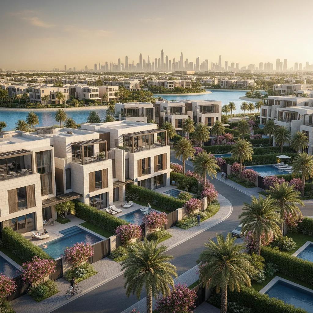 Jumeirah islands townhouses for rent