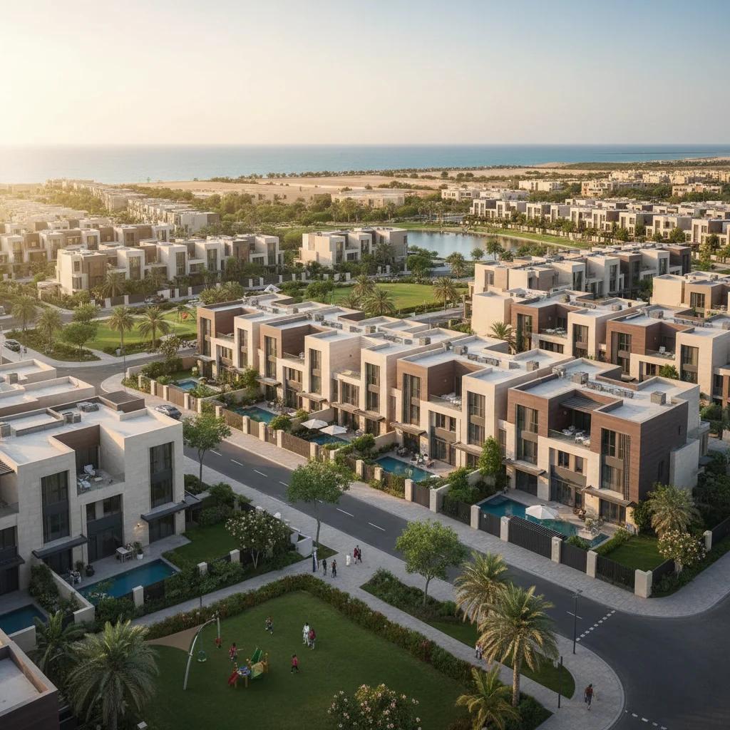 Townhouses Near Me – Discover Modern Comfort and Community Living in Abu Dhabi
