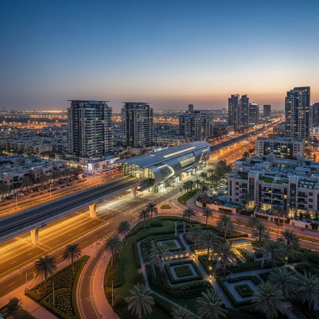 Al Furjan Metro Station 1: Location, Access, and Facilities
